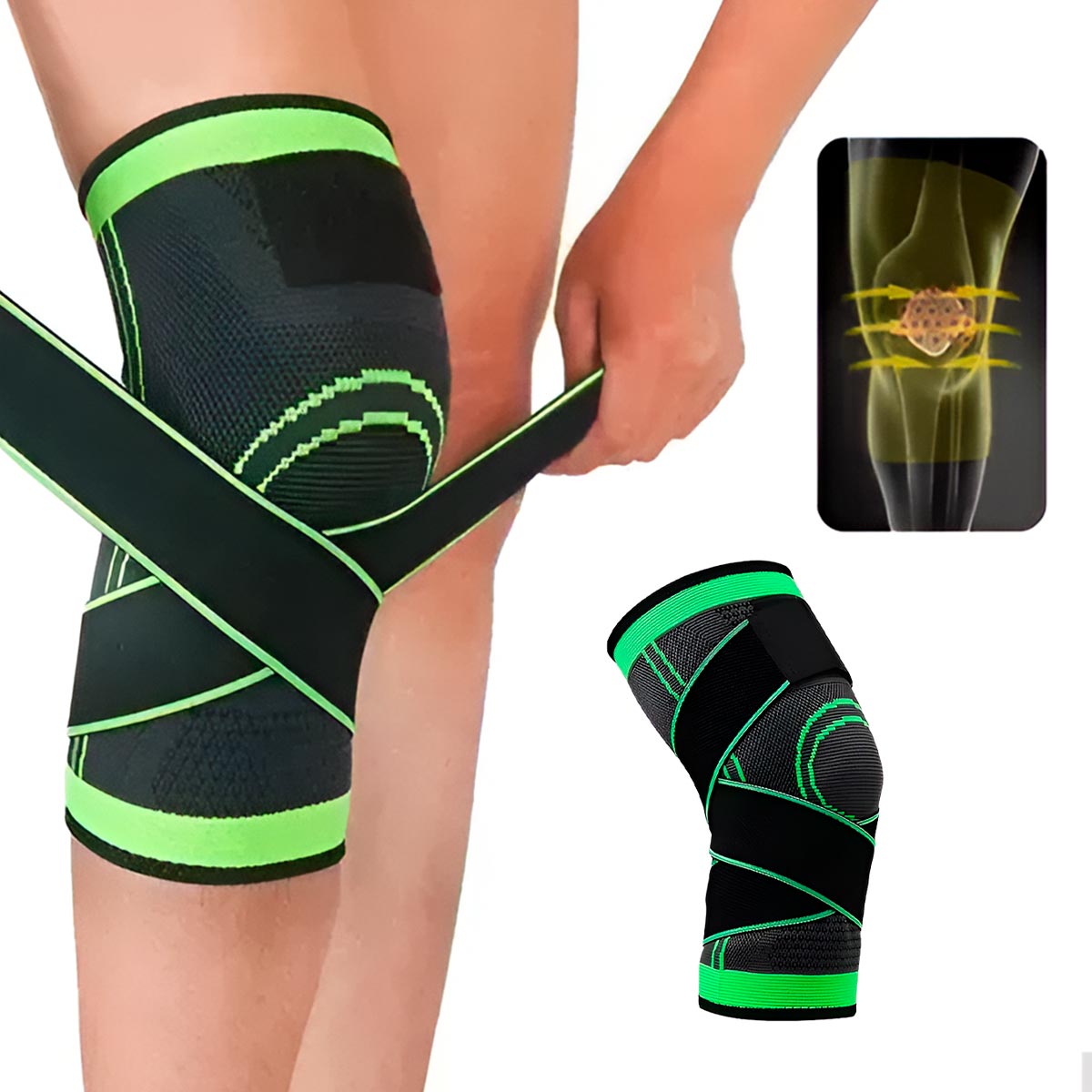 Miniatura 8 de Rodillera Compresion deportiva ND-056